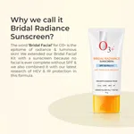 O3+ Bridal Radiant Sunscreen SPF 50 75g image 5