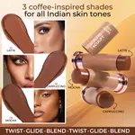 Just Herbs Born To Sculpt Contour Stick Latte with Shea Butter and Cica 14g image 3