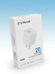 Miccell 20W GaN Fast Charger (USB-C to USB-C) image 2