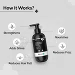 The Derma Co Peptide-Stem Cell Hair Fall Control Shampoo - 200ml image 4