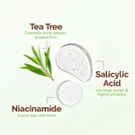 Mamaearth Tea Tree Pimple Control Face Wash with Tea Tree & Salicylic Acid - 100ml image 3