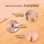 Mamaearth Glow Serum Foundation with Vitamin C & Turmeric - 30ml | Ivory Glow image 5