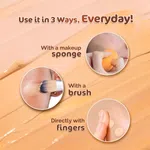 Mamaearth Glow Serum Foundation with Vitamin C & Turmeric - 30ml | Nude Glow image 5