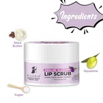 Pilgrim Squalane Blueberry Lip Scrub with Sugar & Shea Butter - 8 g image 4