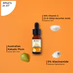 Pilgrim 10% Vitamin C Face Serum with 5% Niacinamide for Daily Brightness - 10 ml image 2