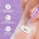 Bombae RollPlay Body Razor Refills, Pack of 2 image 5